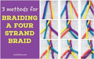 How to Braid Four Strand Braids