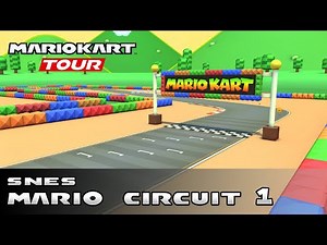 Mario Kart Tour - SNES Mario Circuit 1 (All Variants)