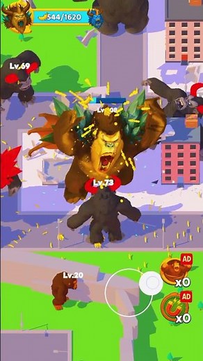 “Monkey Evolution — Lv.1 to Lv.100 Ape!”