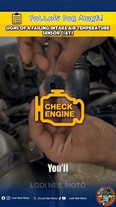 187K views · 3.5K reactions | SIGNS OF A FAILING INTAKE AIR TEMPERATURE SENSOR (IAT) #lodineilmoto #InnovationNationn #highlighteveryone #informativepost #informativecontent #carservice #EPS #turbo #mechanics #car #intakeairtemperaturesensor | Lodi Neil Moto | Facebook