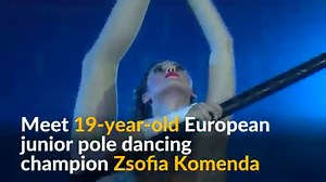 10K views · 44 reactions | Budapest Grand Circus hopes to attract new audience members by featuring a pole dancing champion who performs in the air. | Reuters UK | Facebook