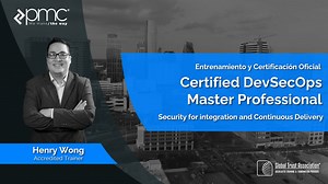🌎 Del 31 de octubre al 11 de noviembre, a través de #PMCLiveTraining, participa de nuestro Programa Oficial "Certified #DevSecOps Master Professional". Un programa con el respaldo internacional de la Global Trust Association. 🏆 Conoce a tu entrenador: https://bit.ly/HenryWongPMC 🎯 Próximo inicio: https://bit.ly/DevSecOpsGTA, y más información: https://bit.ly/HolaDevSecOps 👉🏻 Visítanos en www.pmclatam.com | #WeMakeTheWay | PMC Training and Consulting Services