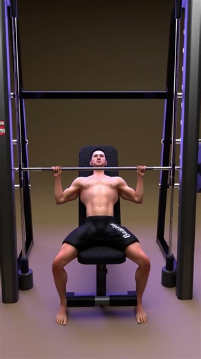 Incline Smith Machine Bench Press (Perfect Form Guide) 👀