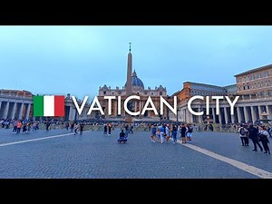 The ULTIMATE Tourist Guide to VATICAN CITY - Italy Walking Tour | 4K | 60FPS