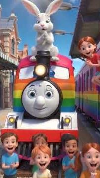 🚂 Hoop Hoop Train Song for Kids | Fun & Happy Learning Ride