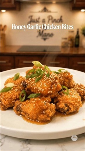 My go-to Honey Garlic Chicken Bites for game day 🍗🍯 #appetizer #easyrecipe #shorts