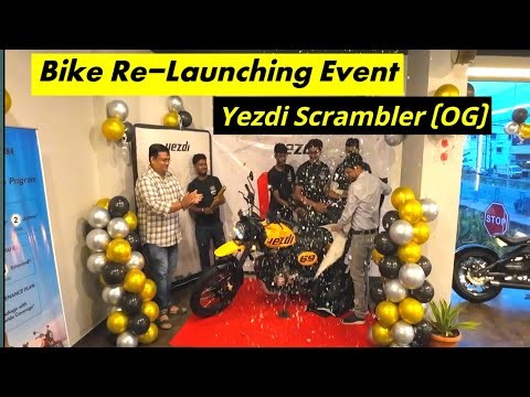 New Bike Launching Programe | Yezdi Scrambler Launching Event | New Yezdi Scrambler Riding Review