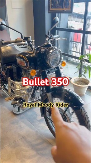 New Bullet 350 Battalion black #royalenfield