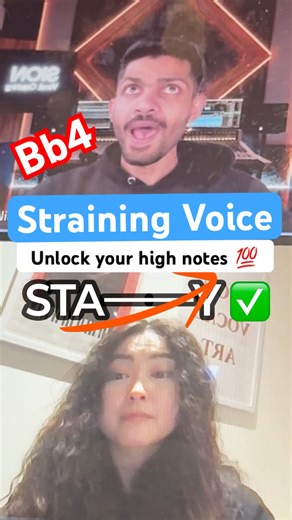 Let me fix the Straining voice #vocallesson