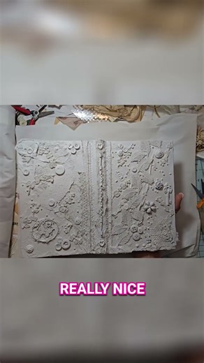 Journal Cover Transformation: Painting & Gluing Techniques #shorts