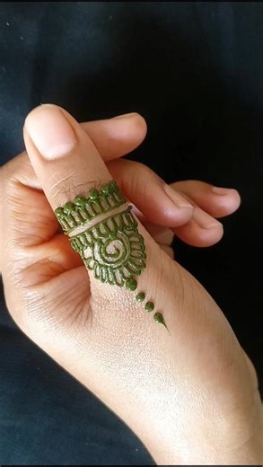 Finger mehndi design #henna #fingermehndi #latestmehndi #uniquemehandi #shorts