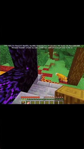 Minecraft Jungle Adventure Gone Crazy 😳 #minecraft #shortsfeed #viralshorts #shorts