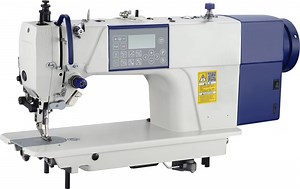 [Hot Item] Sk-0316s Computerized Top and Bottom Feed Lockstitch Sewing Machine with Step Motor