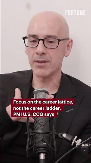 Focus on the career lattice, not the career ladder, PMI U.S. CCO says #career #advice