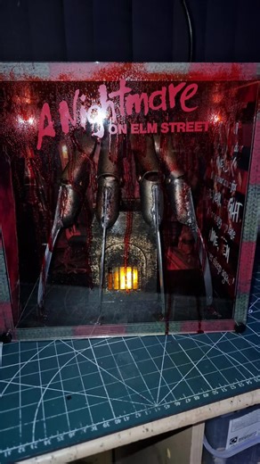 Custom Nightmare on Elm Street Box for Horrorfied Convention