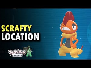 Scrafty Location - Pokedex No. 185 Pokemon Legends Z-A