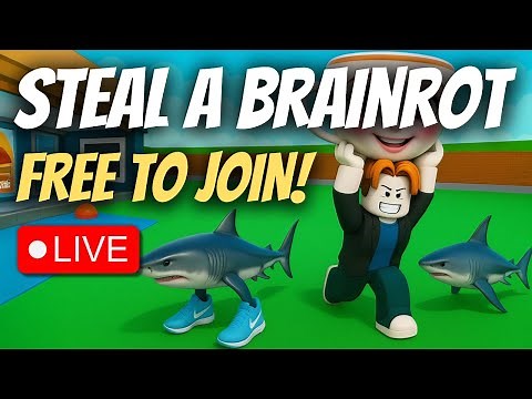 [🔴LIVE] STEAL A BRAINROT | Playing with Viewers in Private Server | Buying VIP Pass (Xbox/PS4/PC)