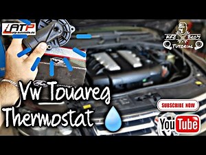 VW Touareg 7l 3.0 TDI V6 thermostat replacement | Instructions | Torque values ​​| Replacement