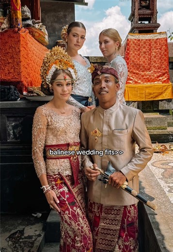 Stunning Kebaya Styles for Balinese Weddings
