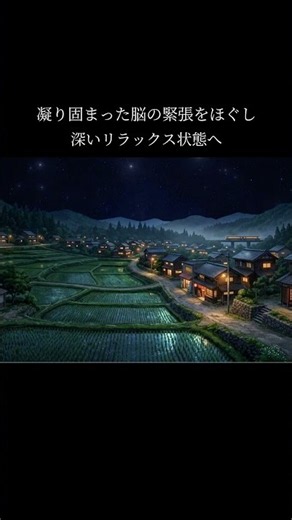 【睡眠用bgm】凝り固まった脳の緊張をほぐし、深いリラックス状態へ｜川のせせらぎ×ひぐらしの声｜#作業用bgm #癒し