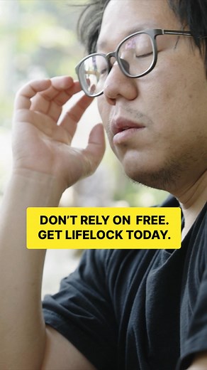 Are you still relying on free identity theft protection⁉⁉ Free services can easily miss lots of threats to your identity. LifeLock monitors hundreds of millions of data points for possible identity theft. #IdentityTheftProtection | LifeLock