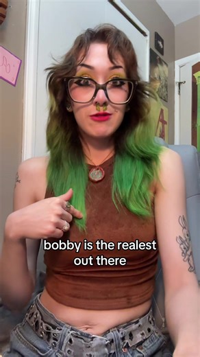 bc me too, bobby 😝😼 #foryoupage #foryou #fypシ #stretchedseptum #colorfulmakeup