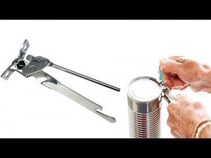 Watch how to sign 'can opener' in American Sign Language.