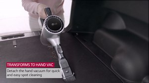 LG CordZero Vacuum, Matte Black (Renewed)