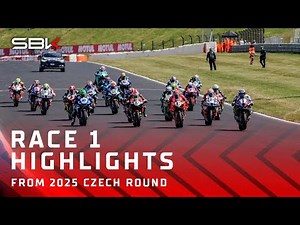 HIGHLIGHTS from an intense Race 1 at Most ⚔️ | 2025 #CzechWorldSBK 🇨🇿