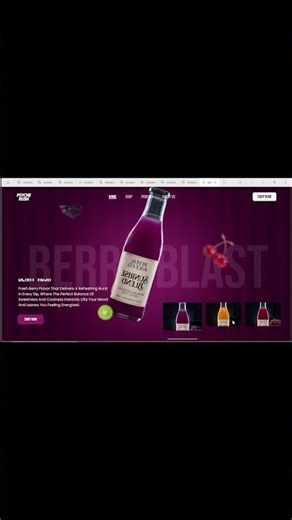 How to Design a Drink Website Hero Section with prototype in Figma 🔥 (UI/UX Tutorial)