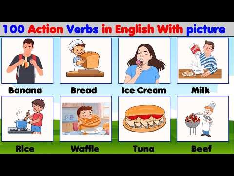 100 Action Verbs with Daily Use Sentences | Build Your English Vocabulary Today
