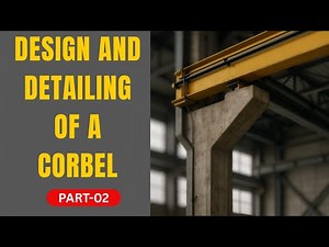 Corbel Design & Detailing as per IS 456:2000 | Structural Design Explained (Part-2)