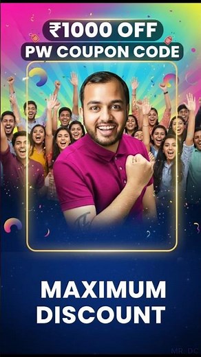 Pw Coupon Code 2026 Batch | Pw Gate UPSC 2027 Batch Coupon | Physics Wallah Latest Coupon Code