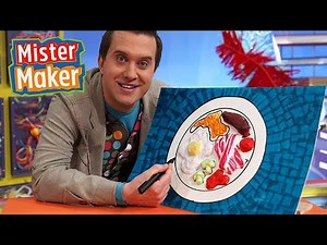 FAKE! Full English Breakfast Food! 🍅🥓🍳 Mister Maker's Food Make!