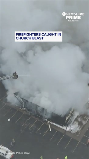 A fiery explosion ripped through a church in upstate New York on Tuesday, injuring a pastor and five people including a firefighter who was badly burned while responded to reports of a gas odor in the building, officials said. https://abcnews.visitlink.me/Pi-LG6 | ABC News