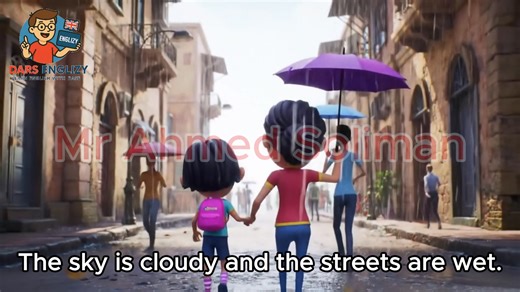 📘✨ English – Grade 6 – Unit 2 ✨📘 🌦️ The Weather in Egypt 🌦️ في مصر الطقس مختلف من مكان لمكان: 🌧️ في Alexandria: الجو windy and rainy، والشوارع wet. ☀️ في Cairo: الجو warm and sunny، والأطفال بيلعبوا outdoors. 🔥 في Aswan: الجو hot جدًا، والناس بتشرب ميه، وتلبس قبعات ونظارات، وتقعد في shade. 👉 درس الوحدة التانية بيورينا إزاي الطقس بيتغير من مدينة للتانية، وإزاي الناس بتتصرف معاه 🌍 🔹 Mr Ahmed Soliman 🔹 Dars Englizy #Grade6 #Unit2 #English #Weather #Dars_Englizy #Ahmed_Soliman | Dars Engli