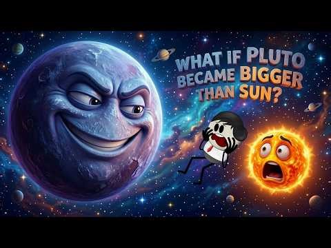 What if Pluto became Bigger than Sun? + more videos | #aumsum #kids #whatif