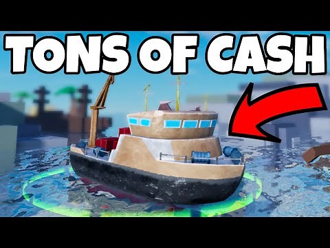 NEW TRAWLER TOWER Gives TONS OF CASH in Roblox Silly Tower Defense
