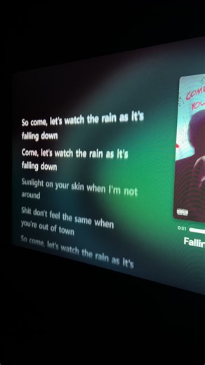 Falling Down — lyrics reference