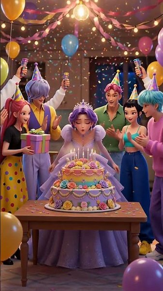 Rumi FINALLY Had the Best Birthday Ever! 🥹🎂 #Rumi #Birthday