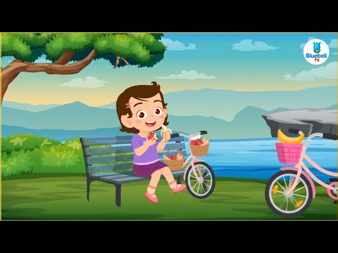 I Like to Eat Apples and Bananas — Bluebell TV Kids Song 🍎🍌