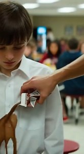 "They Destroyed His Only Clean Shirt For A Laugh, But When The 'Invisible' Janitor Finally Spoke, The Laughter Died Instantly. CHAPTER 1 The shirt wasn’t new. Leo knew that. It was a Ralph Lauren button-down that his mom had found at the Goodwill on 4th Street for three dollars. But she had washed it twice with lavender softener and ironed it until the collar was stiff and sharp. ""You look like a million bucks, baby,"" she’d said that morning, smoothing the shoulders before he walked out the do