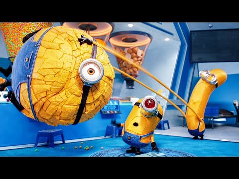 DESPICABLE ME 4 Movie Clip - "Mega Minions Testing Super Powers" (2024)