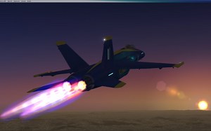 FSX F/A-18航母着舰