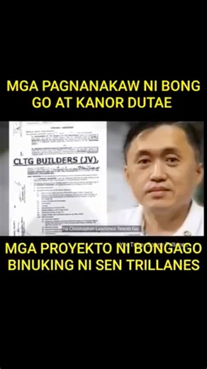 Is Trillanes right all along? Expose ni ex-senator Antonio Trillanes sa alleged corruption ni Bong Go at Rodrigo Duterte. CLTG stands for Bong Go’s complete name! | The Daily Netizen