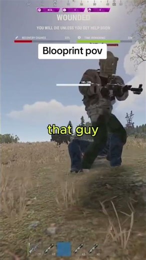 blooprint was shocked... #rust #snowmers #rustgame #rustpvp