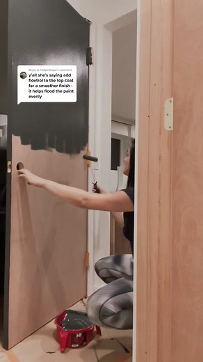 Alli (@the.hoss.homestead) - How to Find Your Flow with Floetrol for Perfect Paint Finish