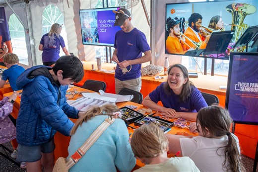 Clemson University played a huge part in this year's Artisphere: Arts. Music. Culture, Greenville's annual event that celebrates the arts and artists. We hope we inspired you to move Fiercely Forward! | Clemson University