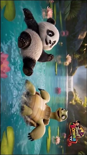 Panda, Turtle and Crab Videos | Tamil Moral Stories | Moral Story | Bomma TV | Bomma Padam | Bomma