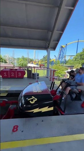 Thunder Striker's NEW Dispatch Sequence #carowinds #rollercoaster #amusementpark #themepark